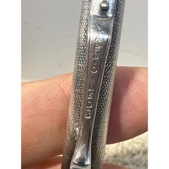 Yard O Led Mechanical Pencil JM & Co 1946 Sterling Silver Made In England - Picture 6 of 10